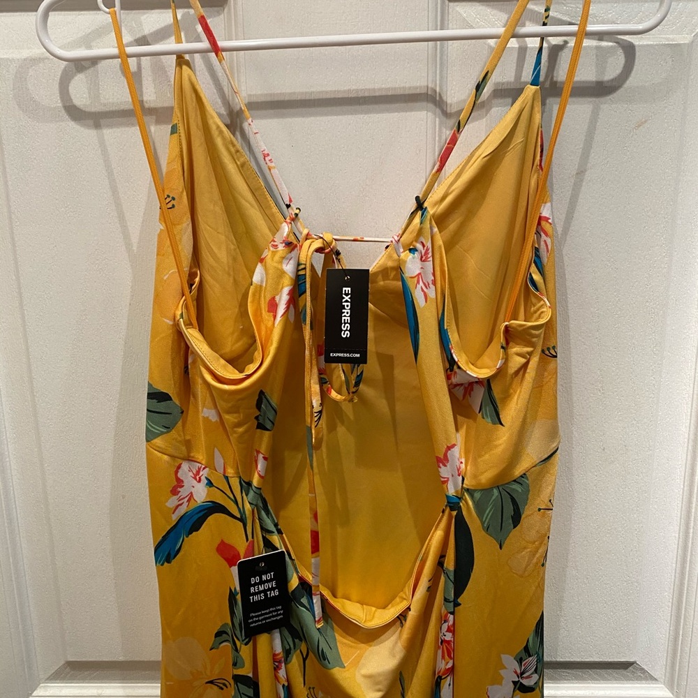 Express yellow dress - Picture 4 of 4